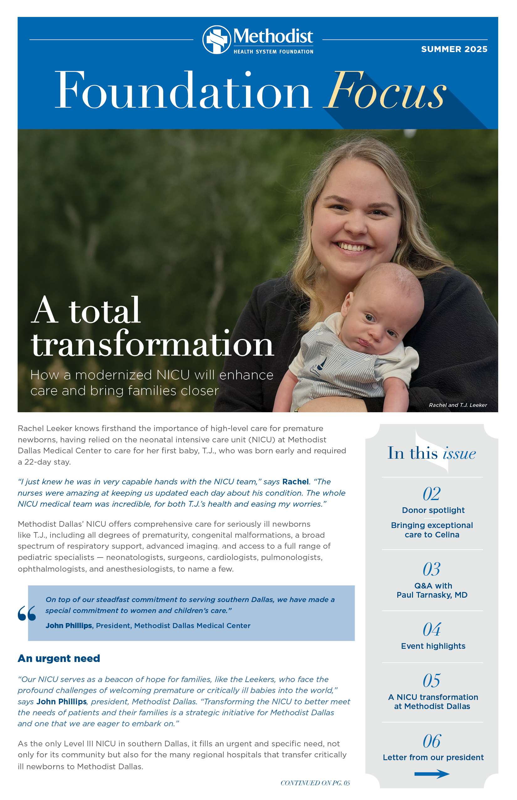 Foundation Focus Newsletter
